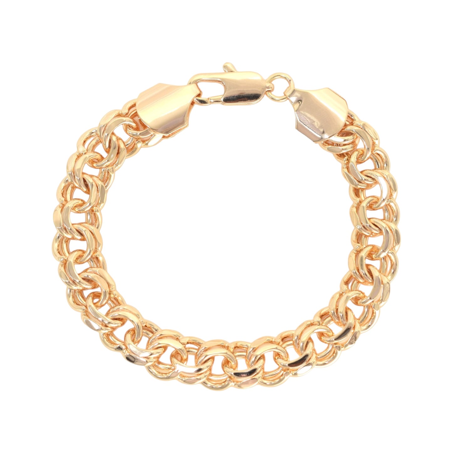 Gold Plated Chino Bracelets- Chino Style in 8mm,10mm,12mm