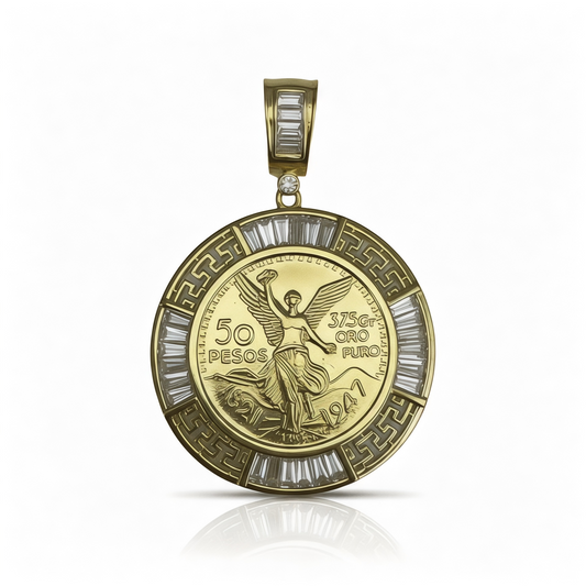 Gold Plated Centanario Pendants