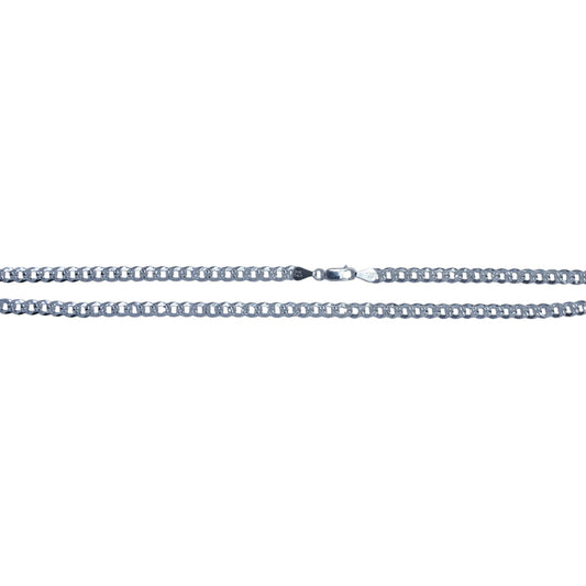 925 Sterling Silver Cuban Chain - Gauge 120 - Amafhha Jewels