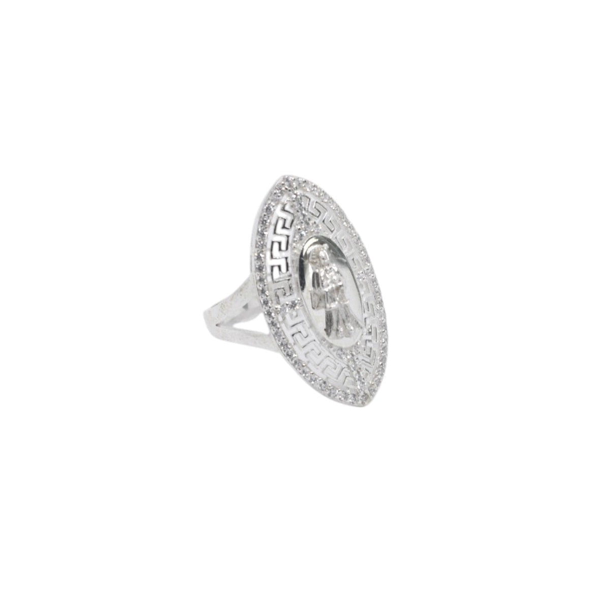925 Santa Muerte ring