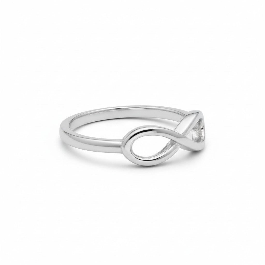 925 Sterling Silver Infinity Symbol Ring