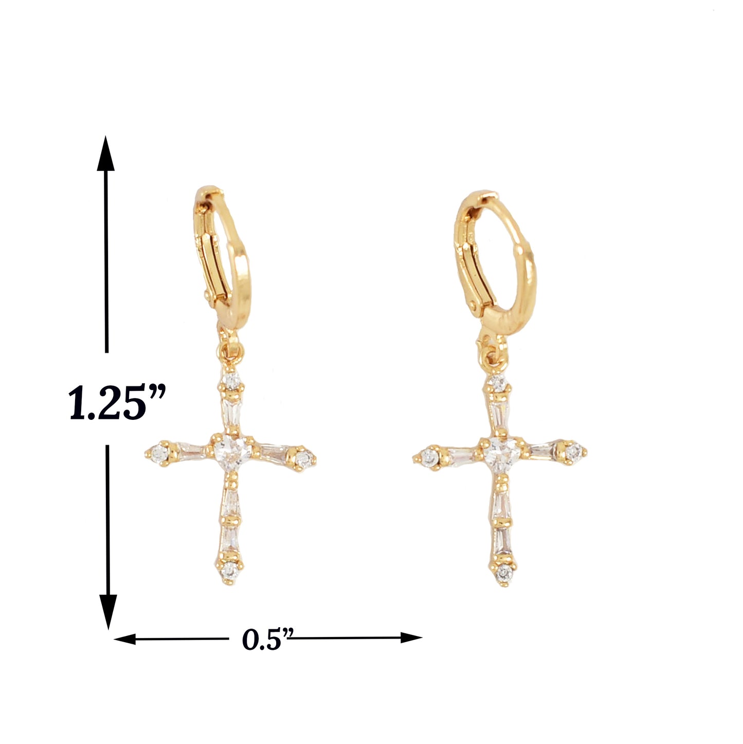 Gold Plated Butterfly Earrings | Wholesale Jewelry