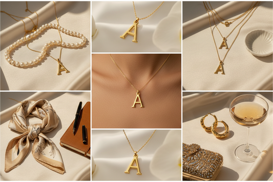 5 Ways to Style a Gold Alphabet Pendant Necklace for Any Occasion