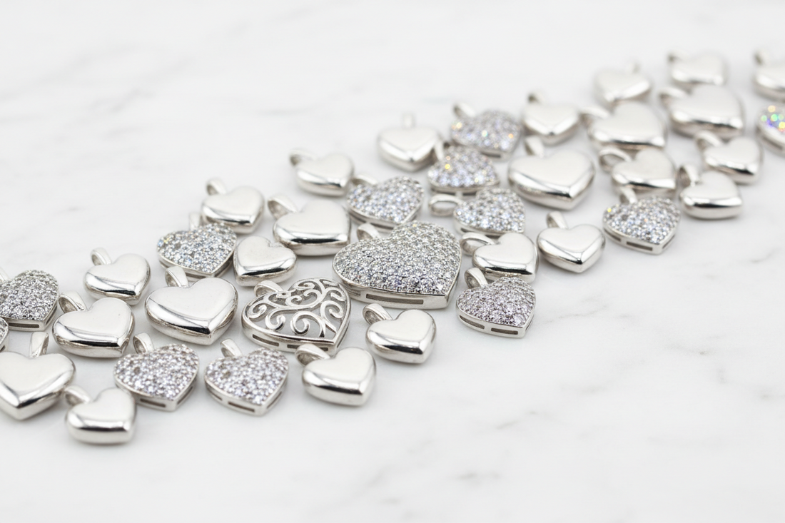 Heart Pendants Wholesale: Timeless 925 Sterling Silver Jewelry