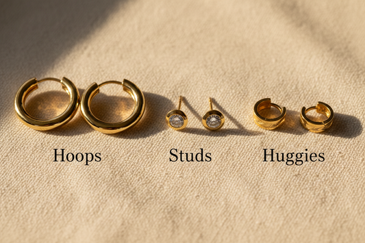 Oro Laminado Earrings Guide: Hoops vs. Studs vs. Huggies — Which Sells Best?