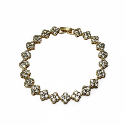 Gold Plated Bracelet Floral Bracelets for Ladies