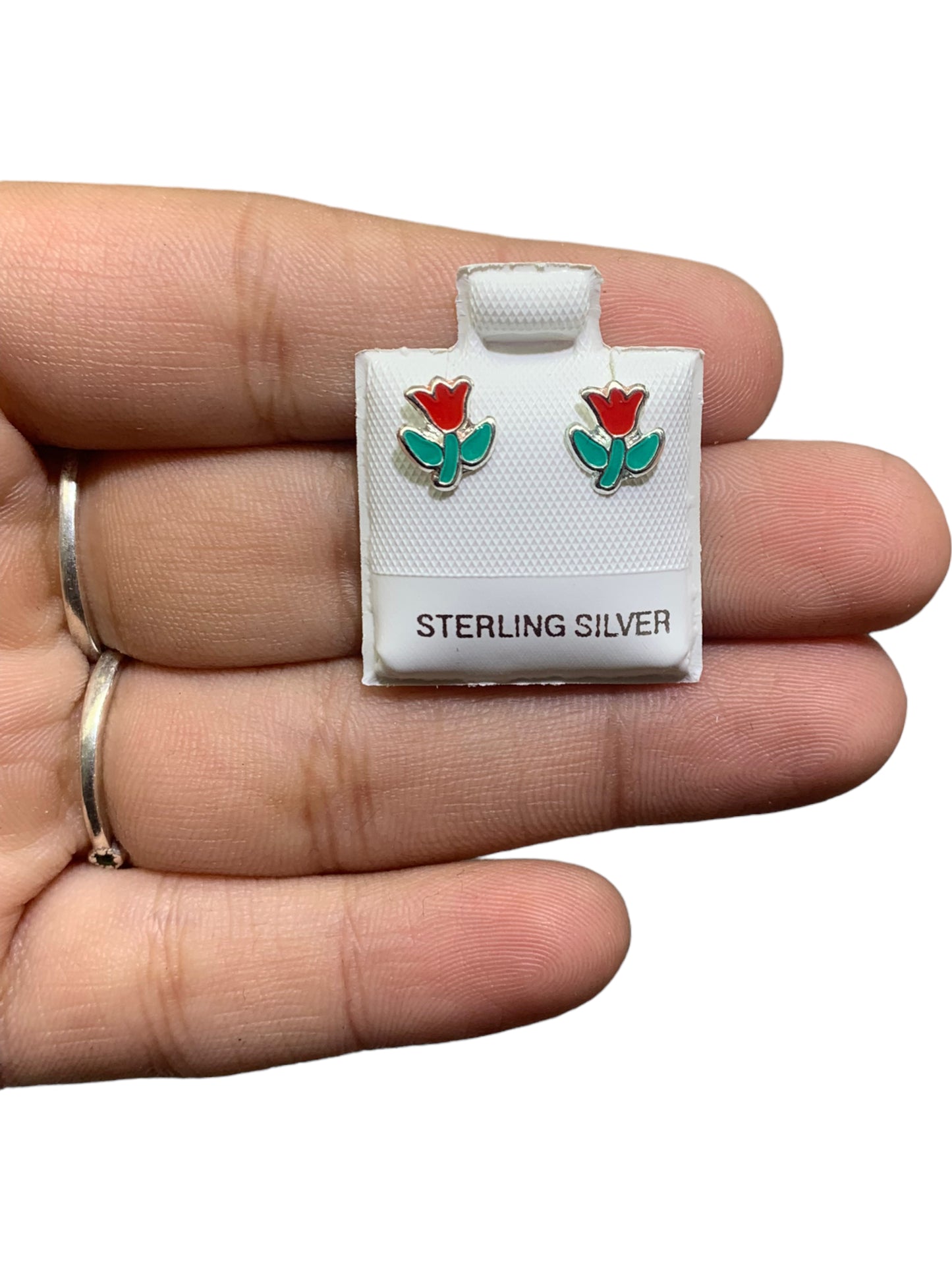 925 Silver Earrings-Studs(Kids)