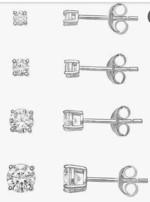 925 Silver Earrings-Studs(Men)