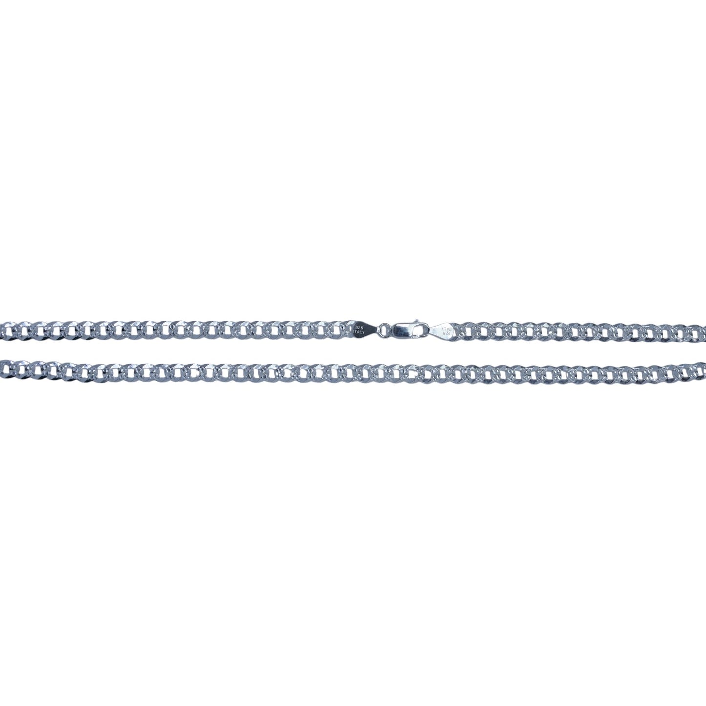 925 Sterling Silver Cuban Chain - Gauge 120 - Amafhha Jewels