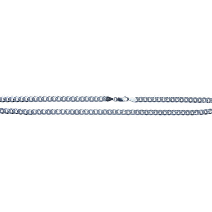 925 Sterling Silver Cuban Chain - Gauge 120 - Amafhha Jewels