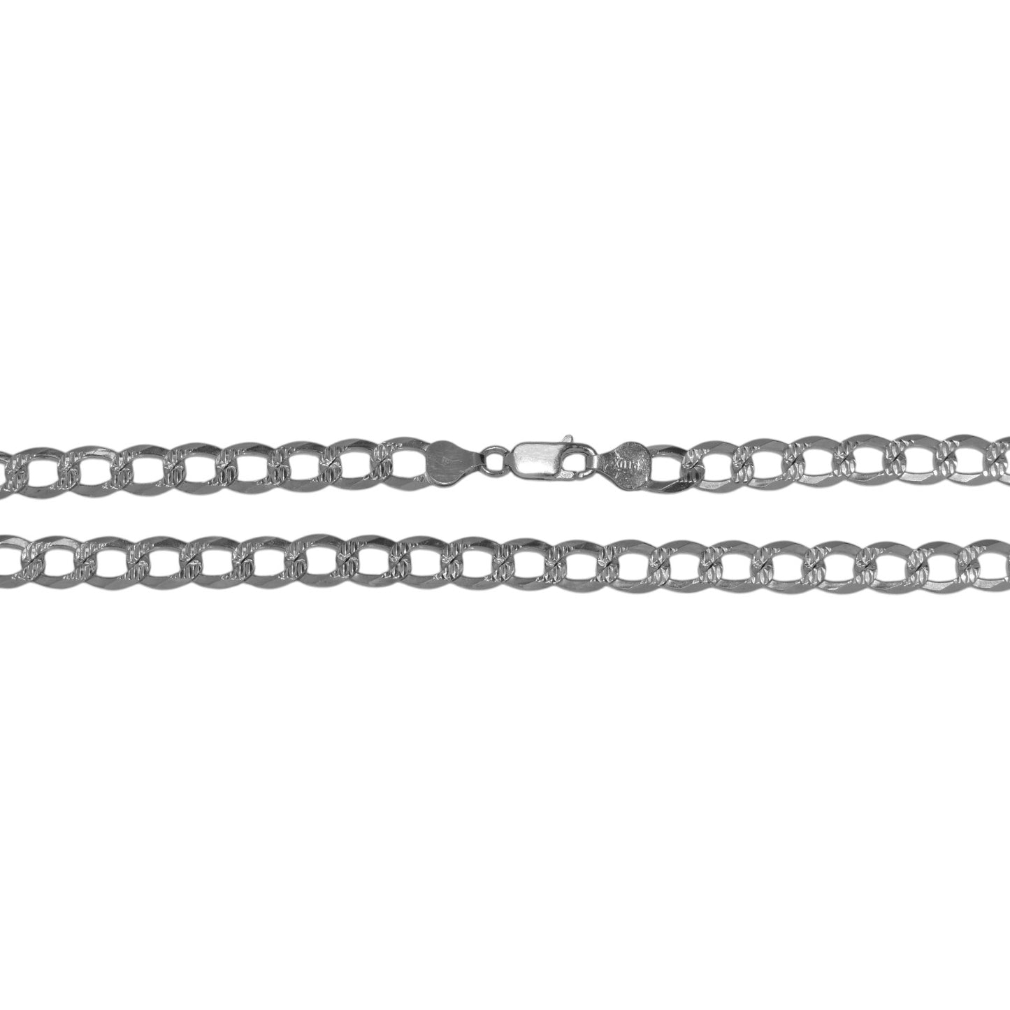 925 Sterling Silver Cuban Chain - Gauge 200 - Amafhha Jewels