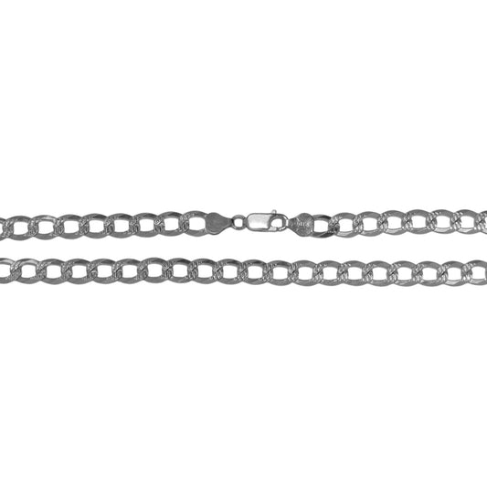 925 Sterling Silver Cuban Chain - Gauge 200 - Amafhha Jewels