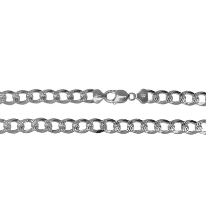 925 Sterling Silver Cuban Chain - Gauge 300