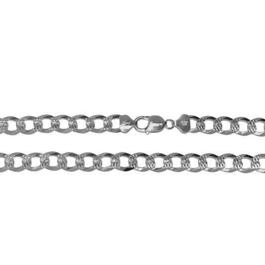 925 Sterling Silver Cuban Chain - Gauge 300