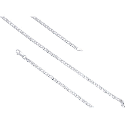 925 Sterling Silver Cuban Chain - 2.75 mm