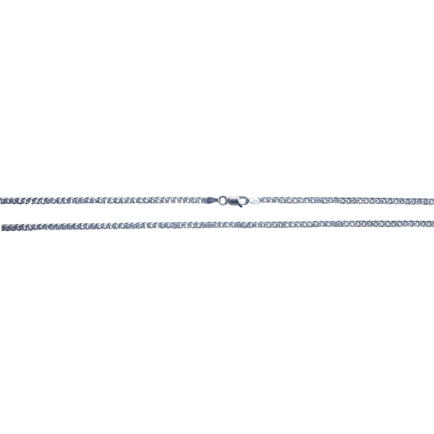 925 Sterling Silver Cuban Chain - Gauge 80 - Amafhha Jewels