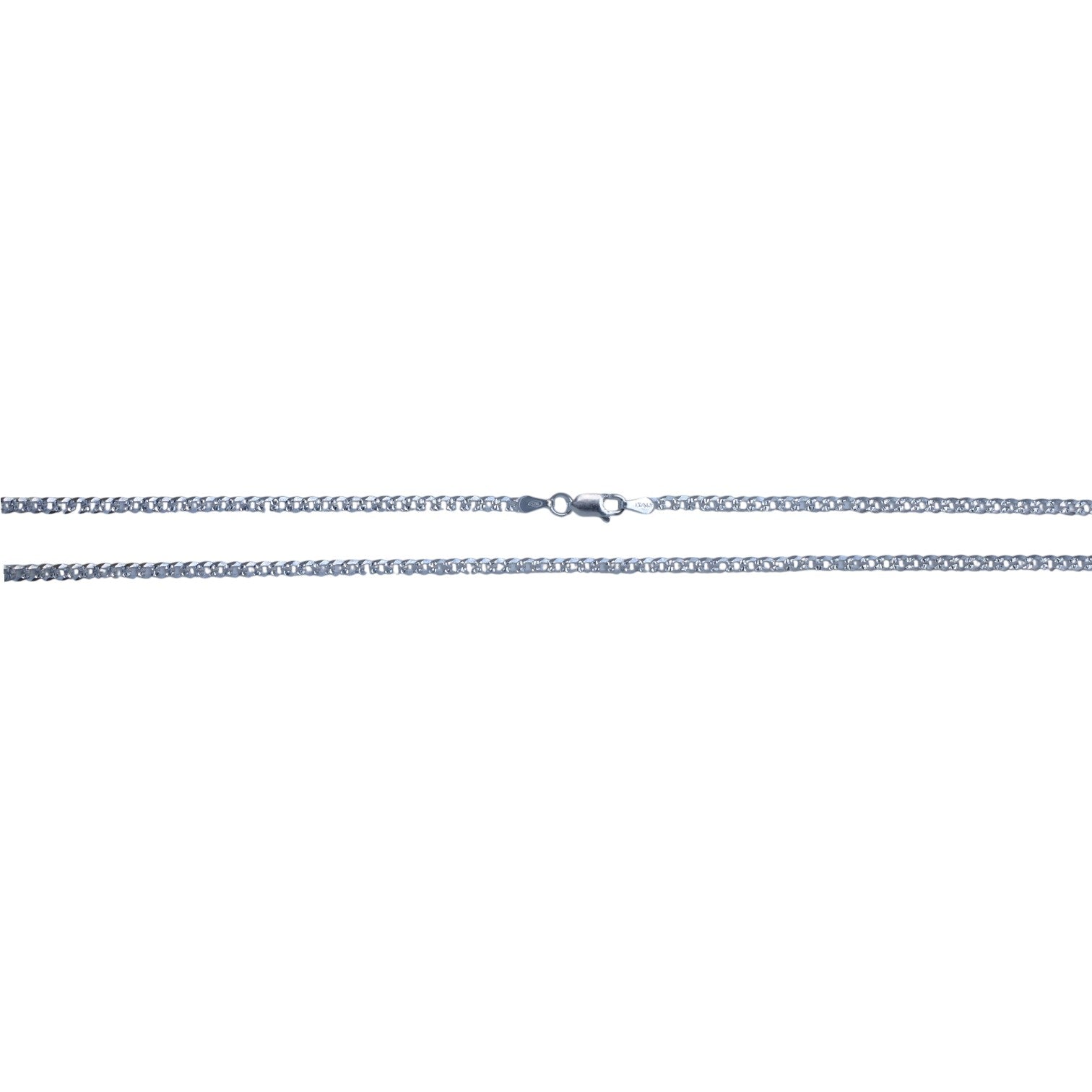 925 Sterling Silver Cuban Chain - Gauge 80 - Amafhha Jewels