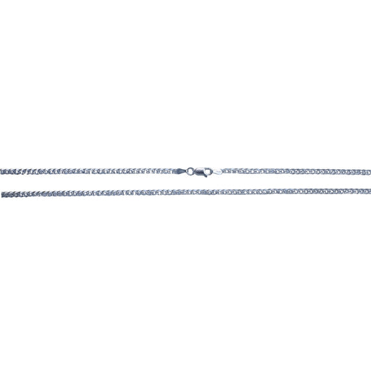 925 Sterling Silver Cuban Chain - Gauge 80 - Amafhha Jewels