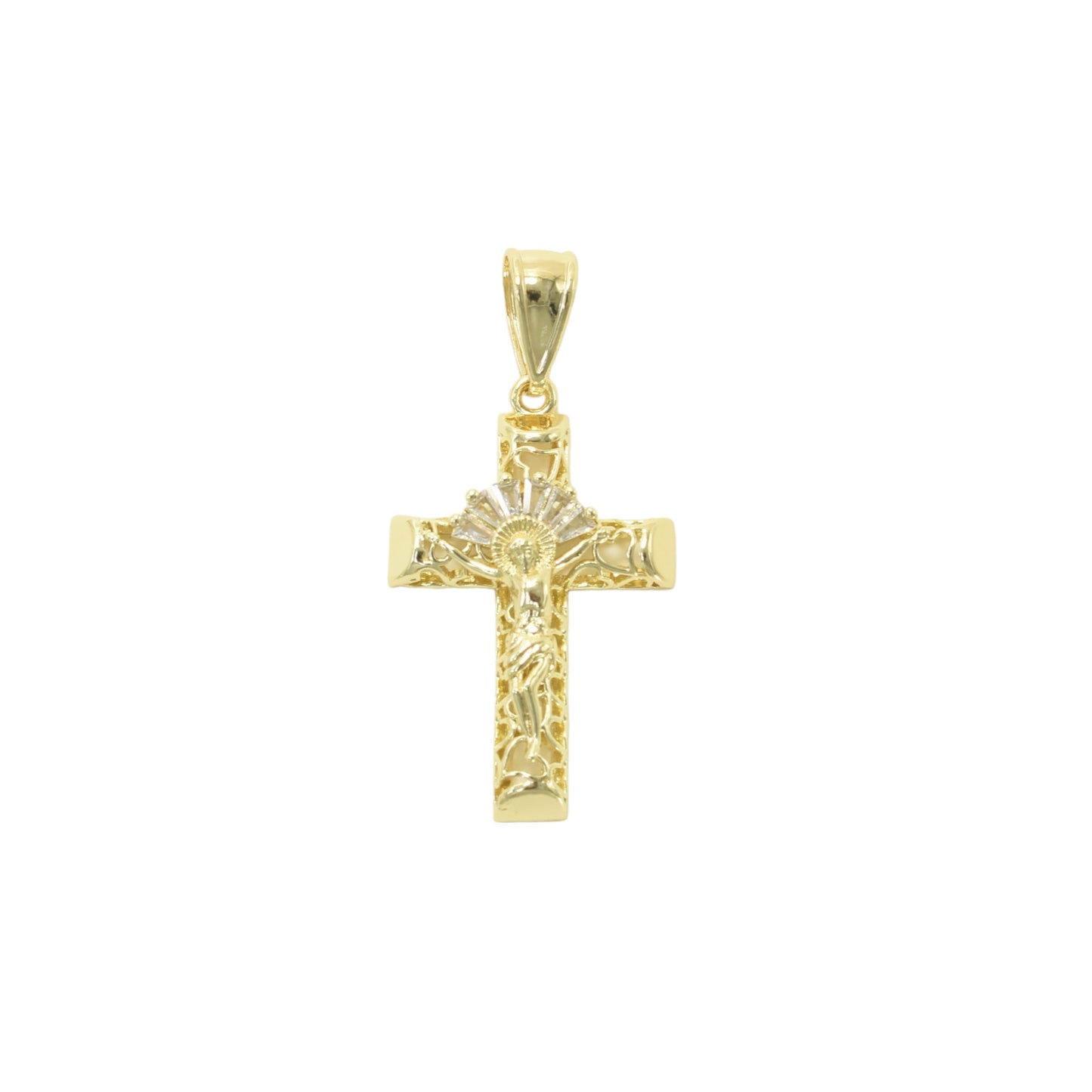 Gold Plated Cross Pendant | Wholesale Jewelry