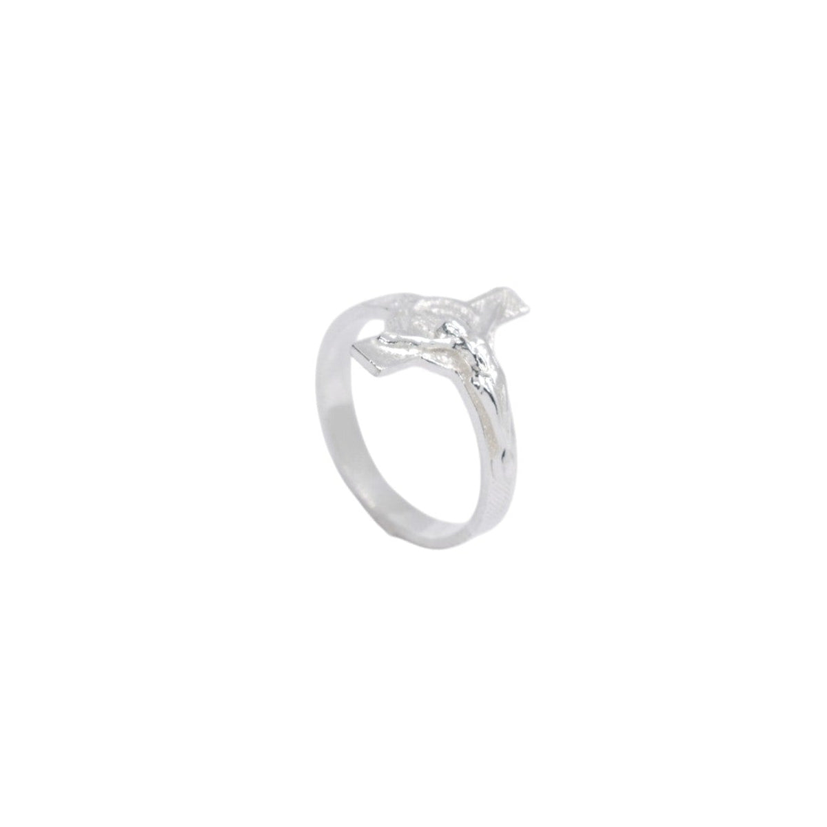 925 Silver Cross ring