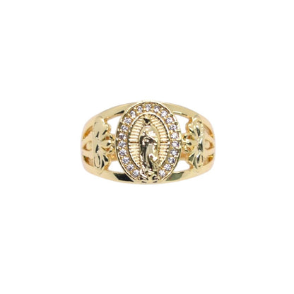 Gold Plated Guadalupe Ring