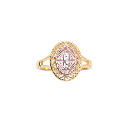 Gold Plated Guadalupe Ring