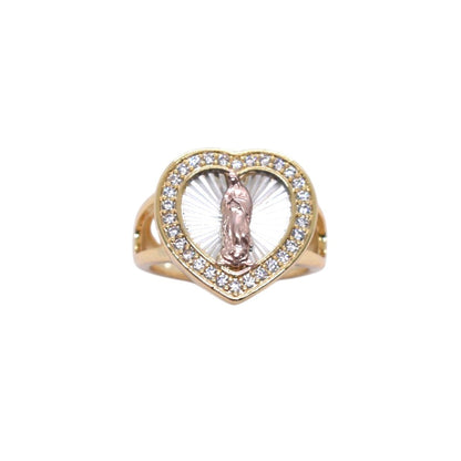 Gold Plated Guadalupe Ring