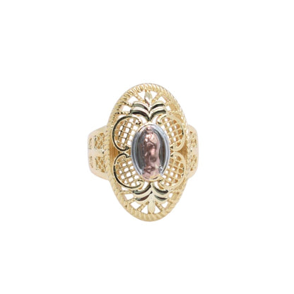 Gold Plated Guadalupe Ring