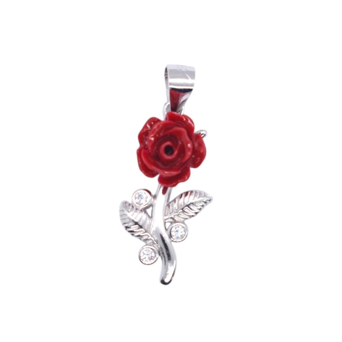 925 Rose Pendant