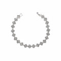 Clear - Silver plated