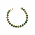 Green - Gold plated