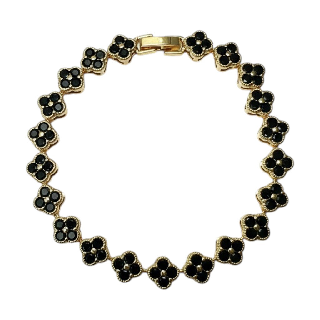 Gold Plated Bracelet Floral Bracelets for Ladies