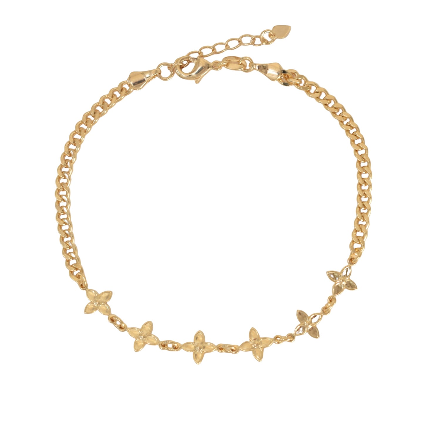 Gold Plated Anklet Protection Anklet - Oro brasileno laminado Tobillera