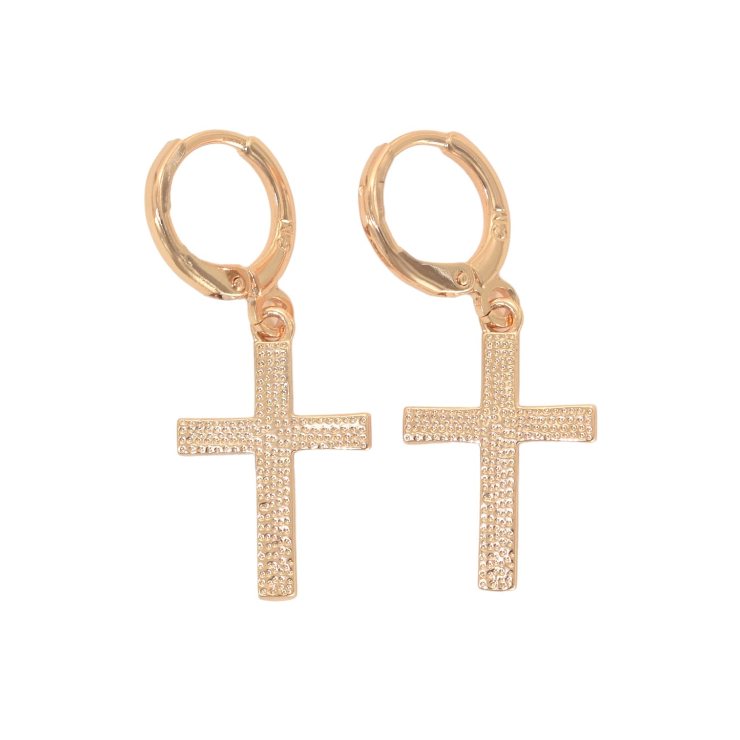 Gold Plated CZ Stud Earrings | Wholesale Jewelry