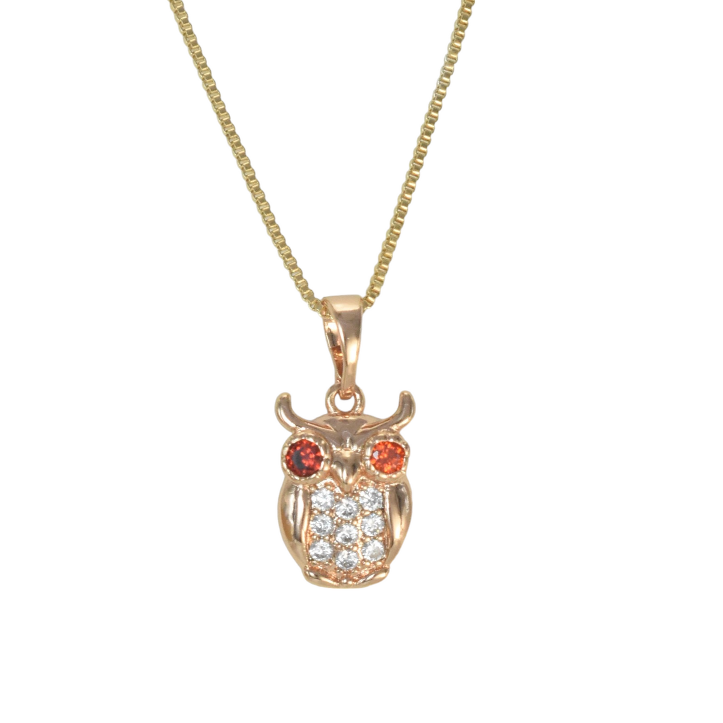 Gold Plated Animal Pendant Charm with CZ | Wholesale Jewelry