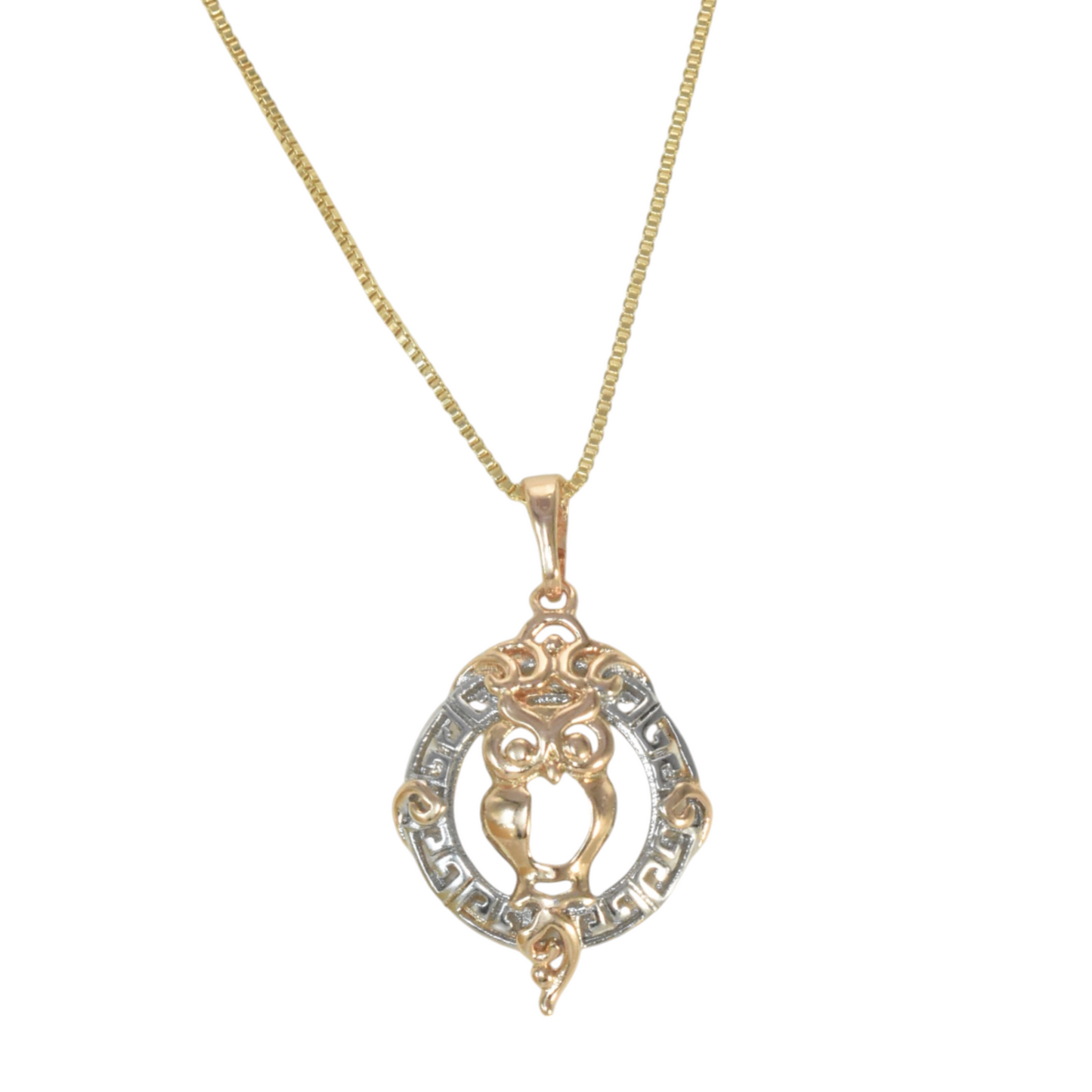 Gold Plated Animal Pendant Charm with CZ | Wholesale Jewelry