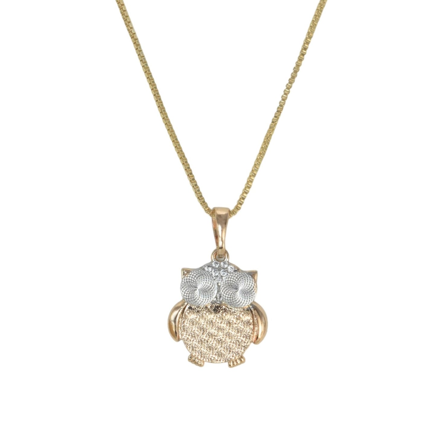 Gold Plated Animal Pendant Charm with CZ | Wholesale Jewelry