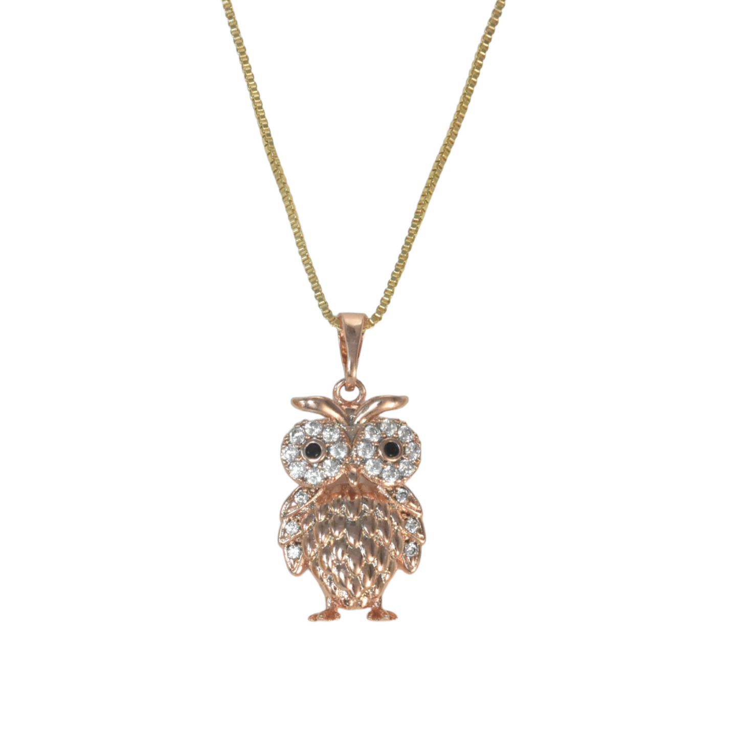 Gold Plated Animal Pendant Charm with CZ | Wholesale Jewelry