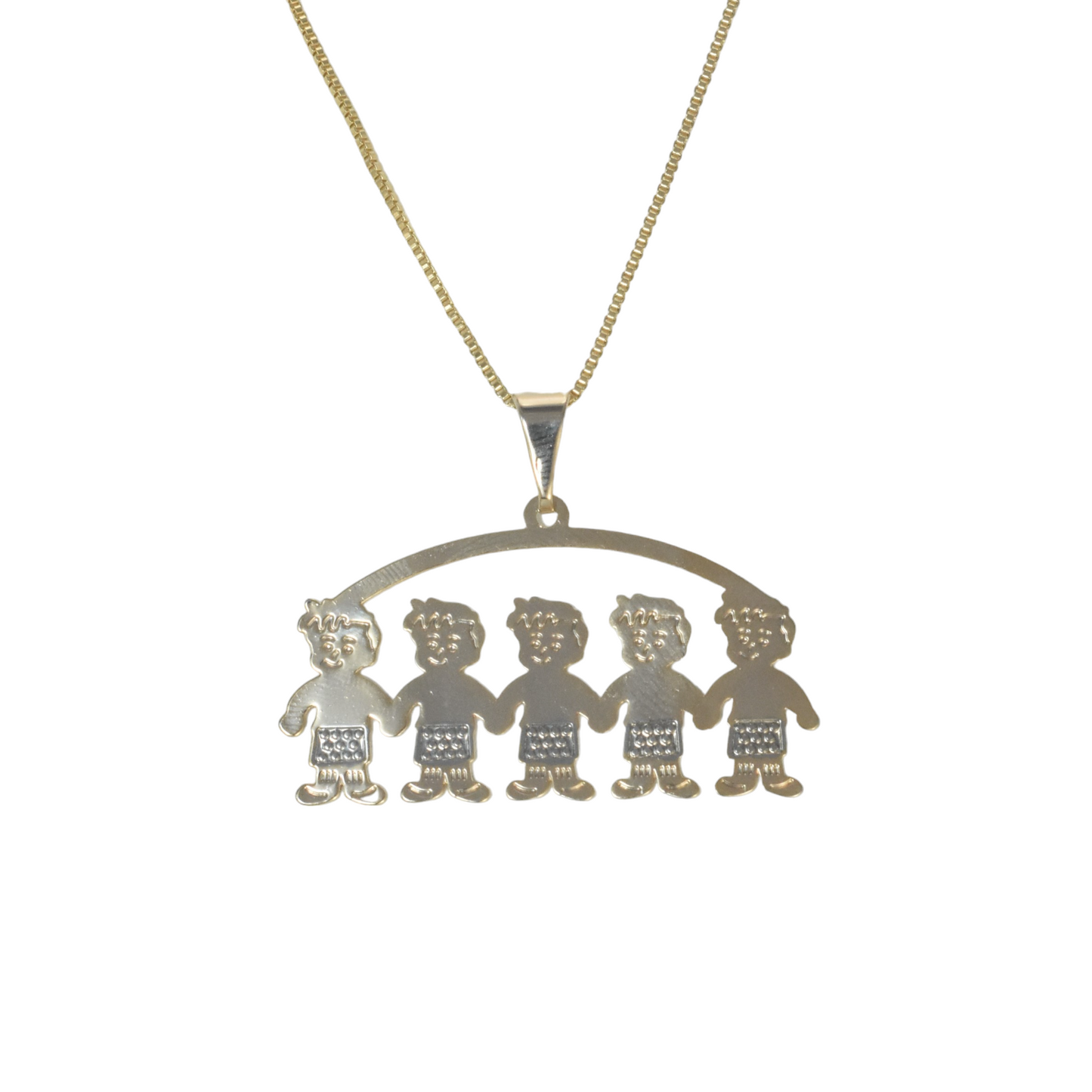 Gold Plated Kids Pendant Charm , Niño Charm Pendant | Wholesale Jewelry