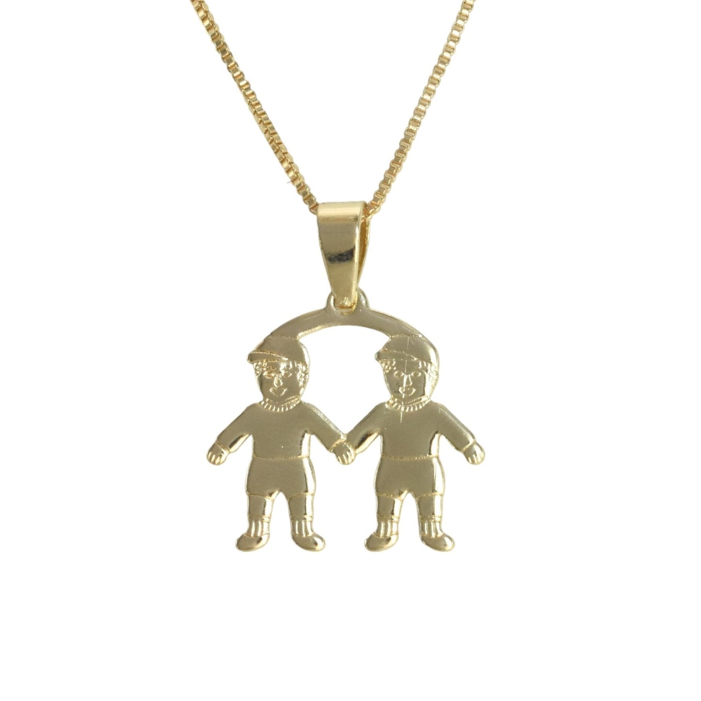 Gold Plated Kids Pendant Charm , Niño/Boys Charm Pendant | Wholesale Jewelry