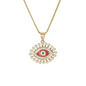 Gold Plated Protection Pendant Charm - Evil Eye Charm | Wholesale Jewelry