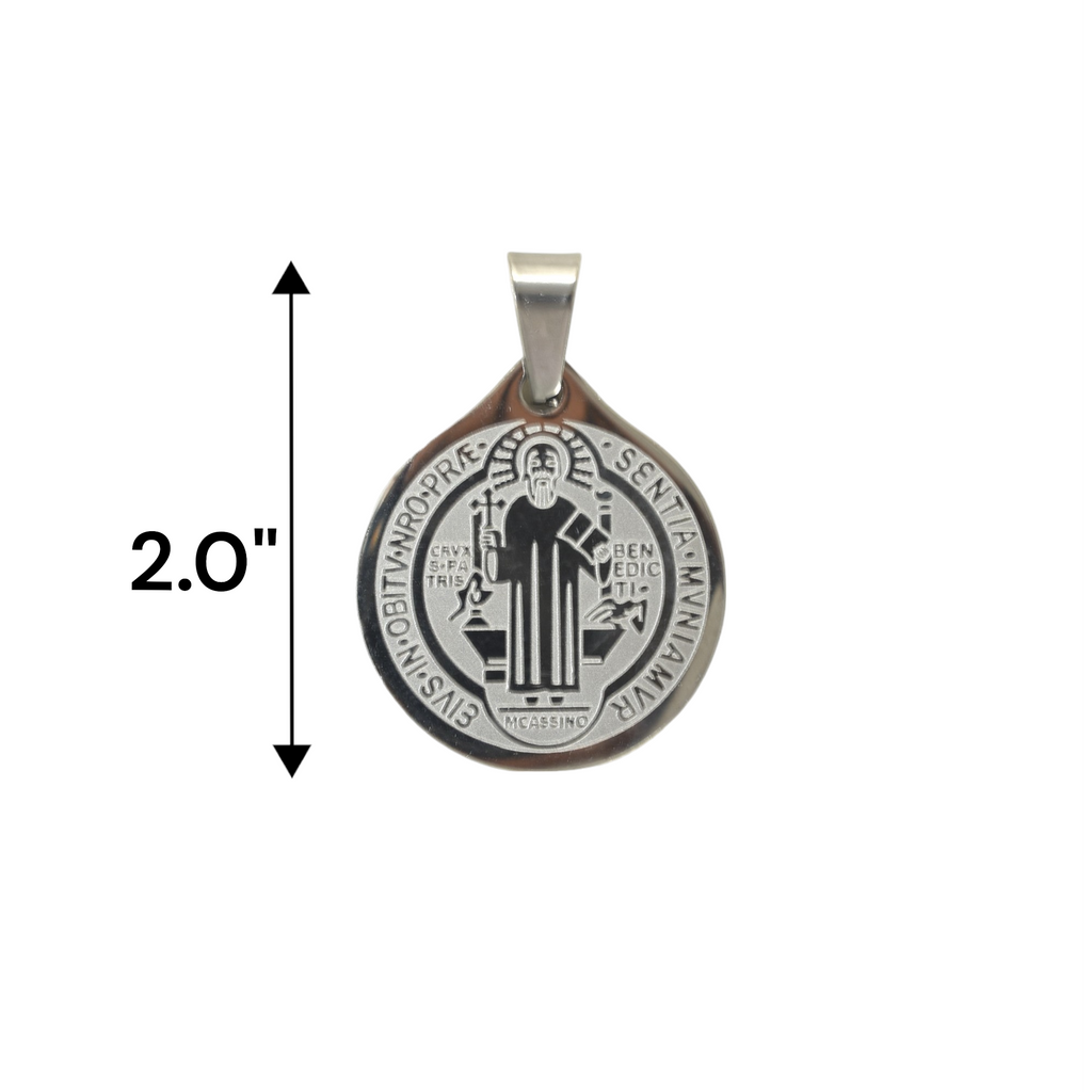 Stainless Steel San Benito | Saint benedict medal