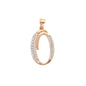 Gold Plated Letter/Initial Pendant O | Wholesale Jewelry