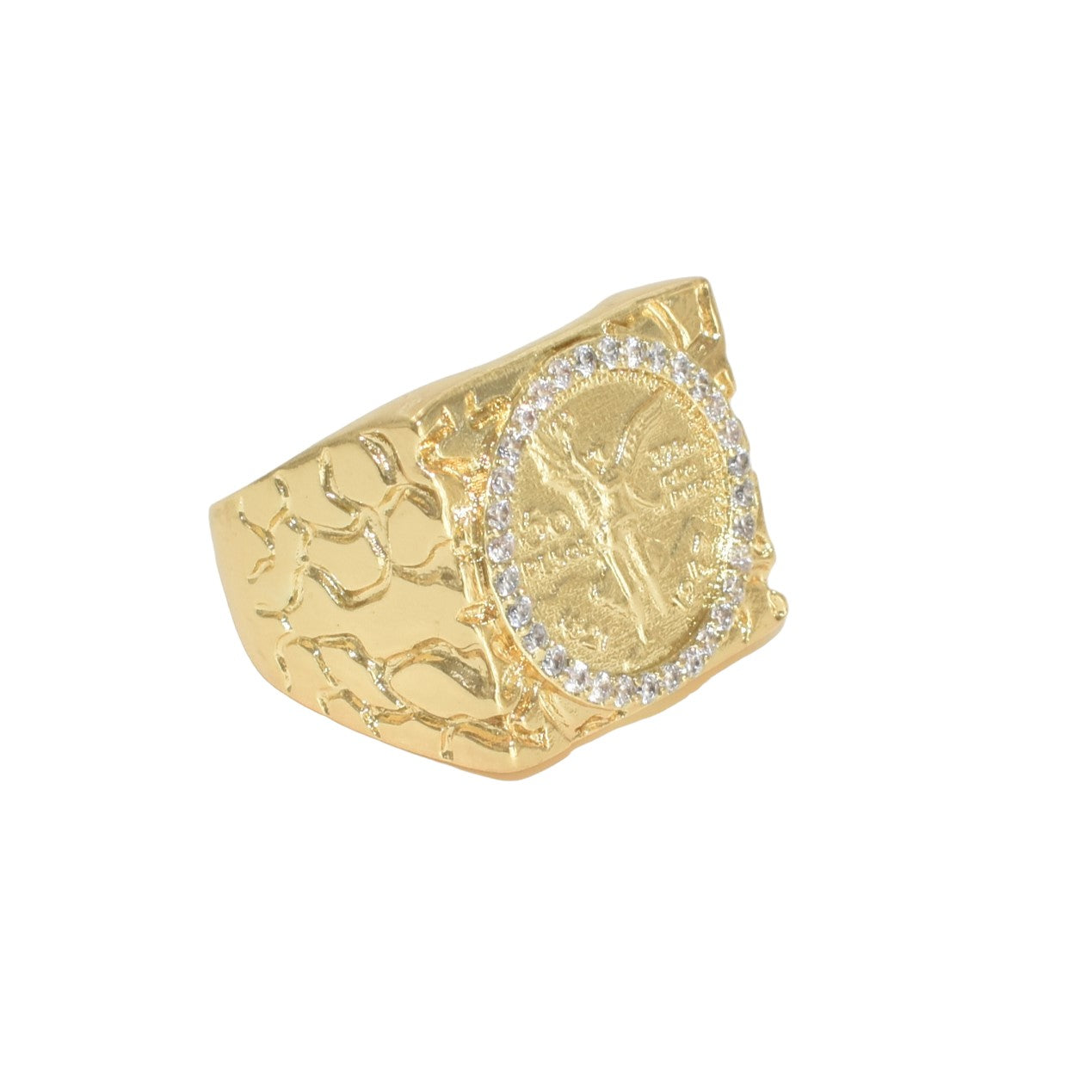 Gold Plated Religious Rings, St Judas Anillos , Protection Rings