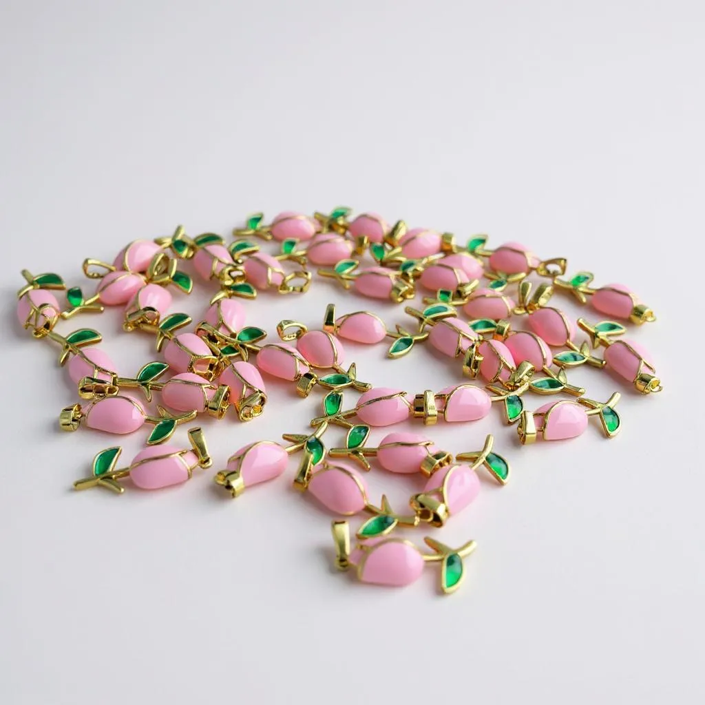 Gold Plated Flowers
