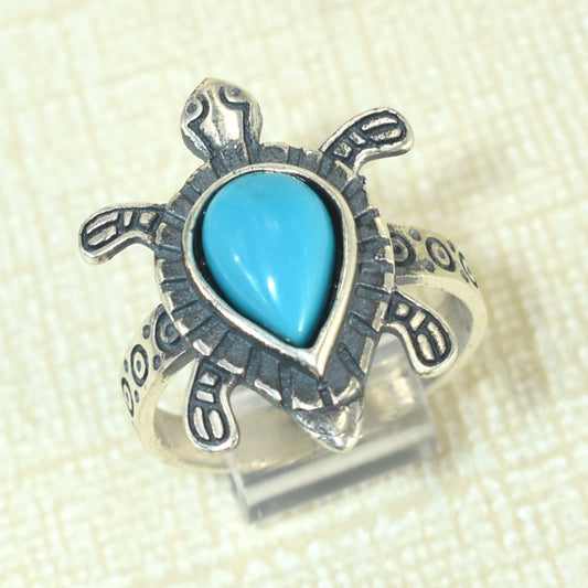 925 Plata Evil Eye Protection Anillos , Sterling Silver Tortuga Protection Rings