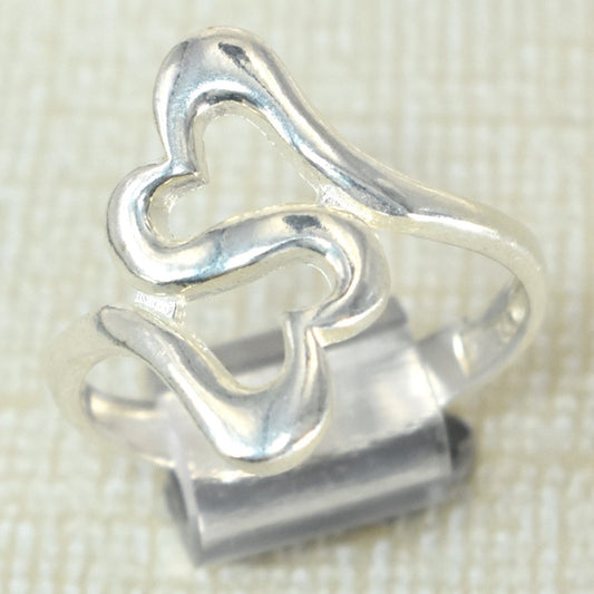 925 Plata Amar Anillos , Love Heart Rings, Sterling Silver Protection Rings