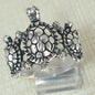 925 Plata Evil Eye Protection Anillos , Sterling Silver Tortuga Protection Rings