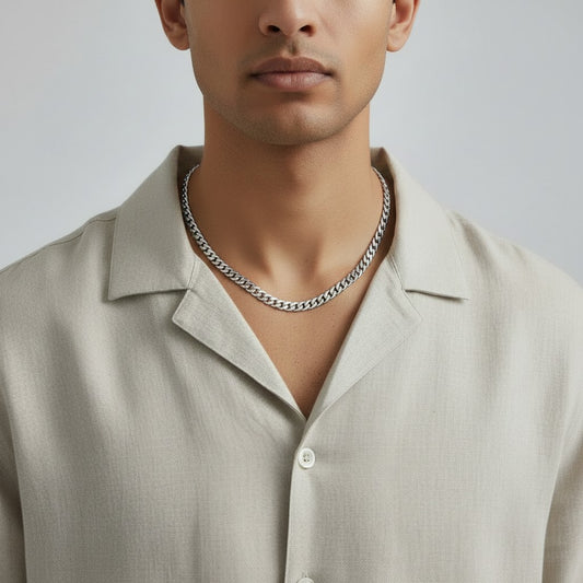 925 Sterling Silver Cuban Chain - Gauge 180
