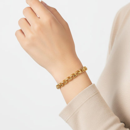 Chino Chunky Link Bracelet - Amafhha Jewels